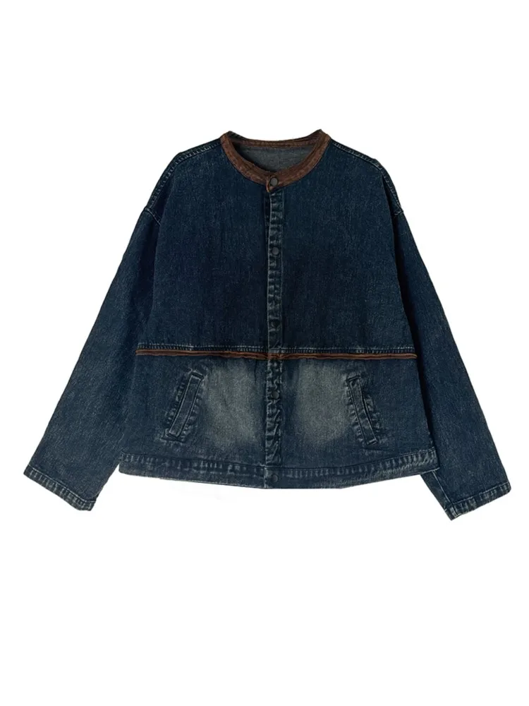 Джинсовая куртка большого размера, пальто, женские модные куртки, свободные повседневные женские пальто
Джинсовая куртка большого размера, пальто, женские модные куртки, свободные повседневные женские пальто