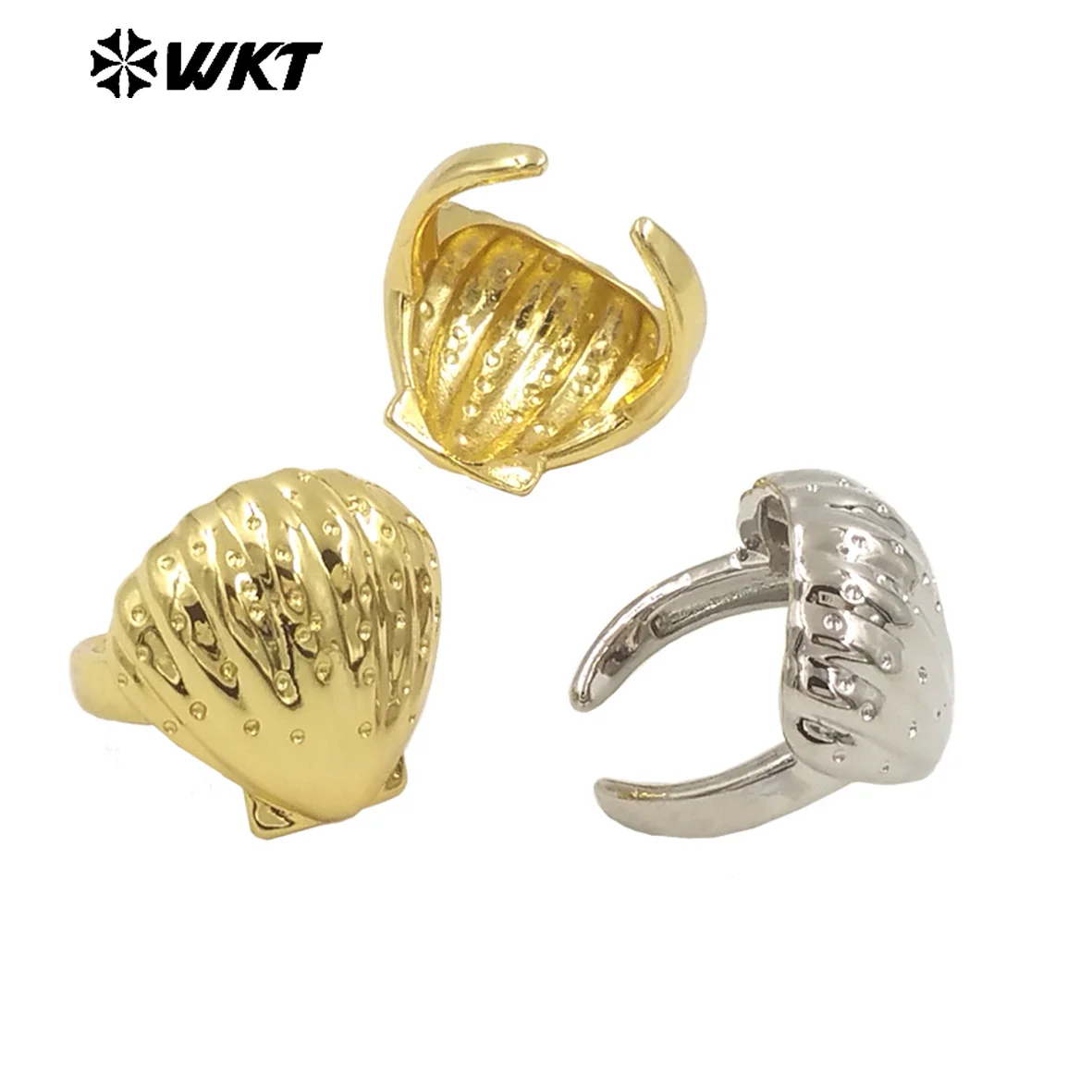 WT-R553 Новое поступление, модное красивое кольцо в форме ракушки с позолотой 18 карат для женщин, подарки на годовщину
WT-R553 Новое поступление, модное красивое кольцо в форме ракушки с позолотой 18 карат для женщин, подарки на годовщину