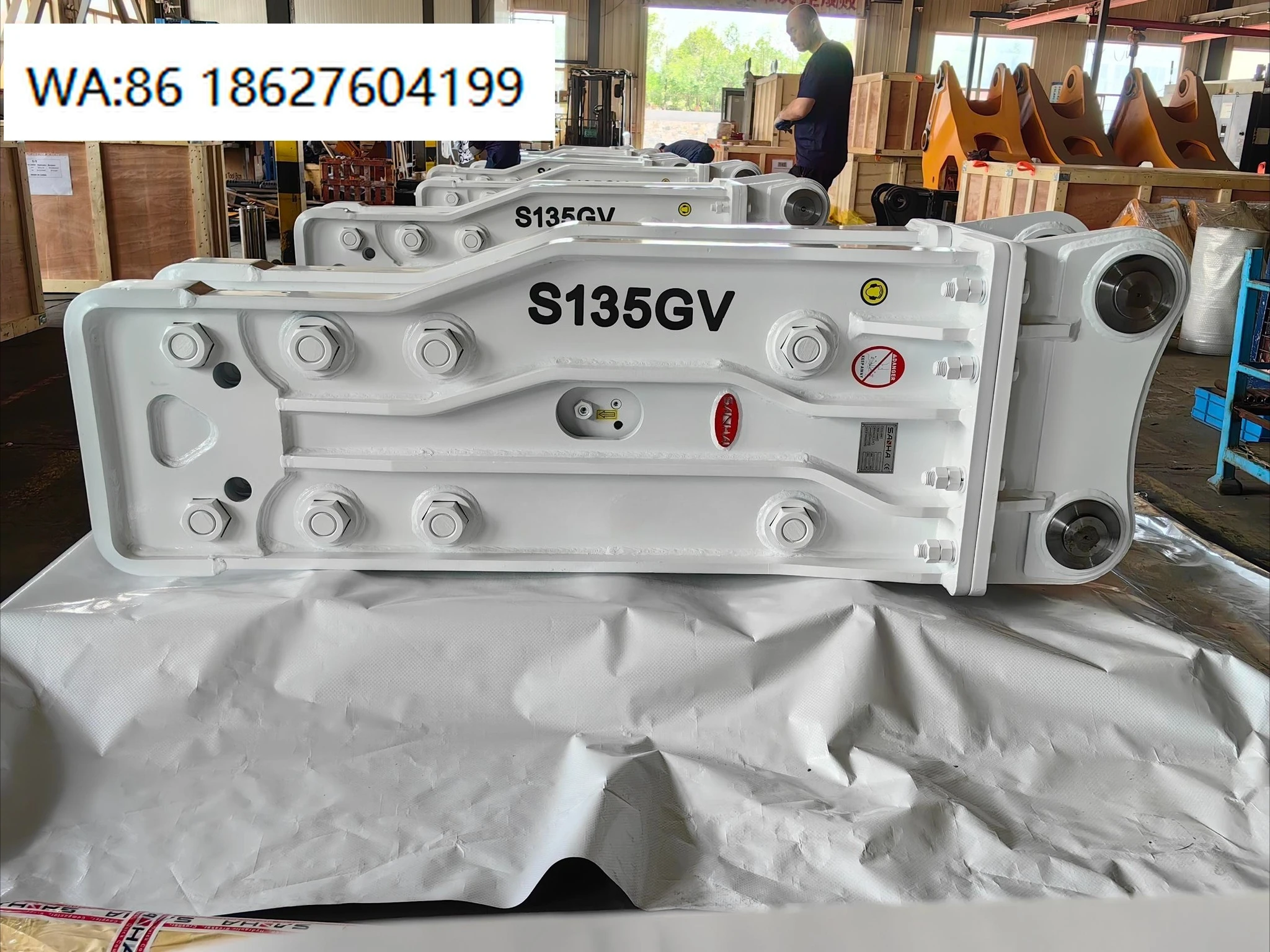 1.2T-45T Hydraulic Breakers Custom Top Models CE Certification Factory Direct 1-year Warranty
1.2T-45T Hydraulic Breakers Custom Top Models CE Certification Factory Direct 1-year Warranty