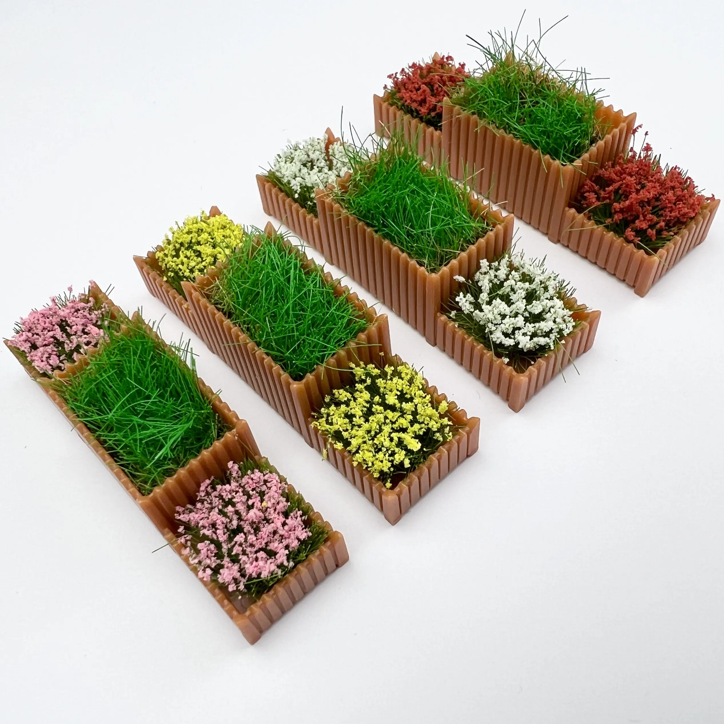 1PC Simulation Flower Bed Model Kit DIY Garden/Street /Road Parterre Flower Grass Plants Building Materials Diorama Accesory
1PC Simulation Flower Bed Model Kit DIY Garden/Street /Road Parterre Flower Grass Plants Building Materials Diorama Accesory