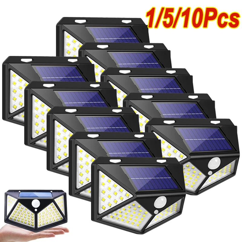 1/5/10PCS Solar Motion Sensor Wall Lights Outdoor Waterproof Street Solar Power LED Lamp For Garden Patio Fence
1/5/10PCS Solar Motion Sensor Wall Lights Outdoor Waterproof Street Solar Power LED Lamp For Garden Patio Fence