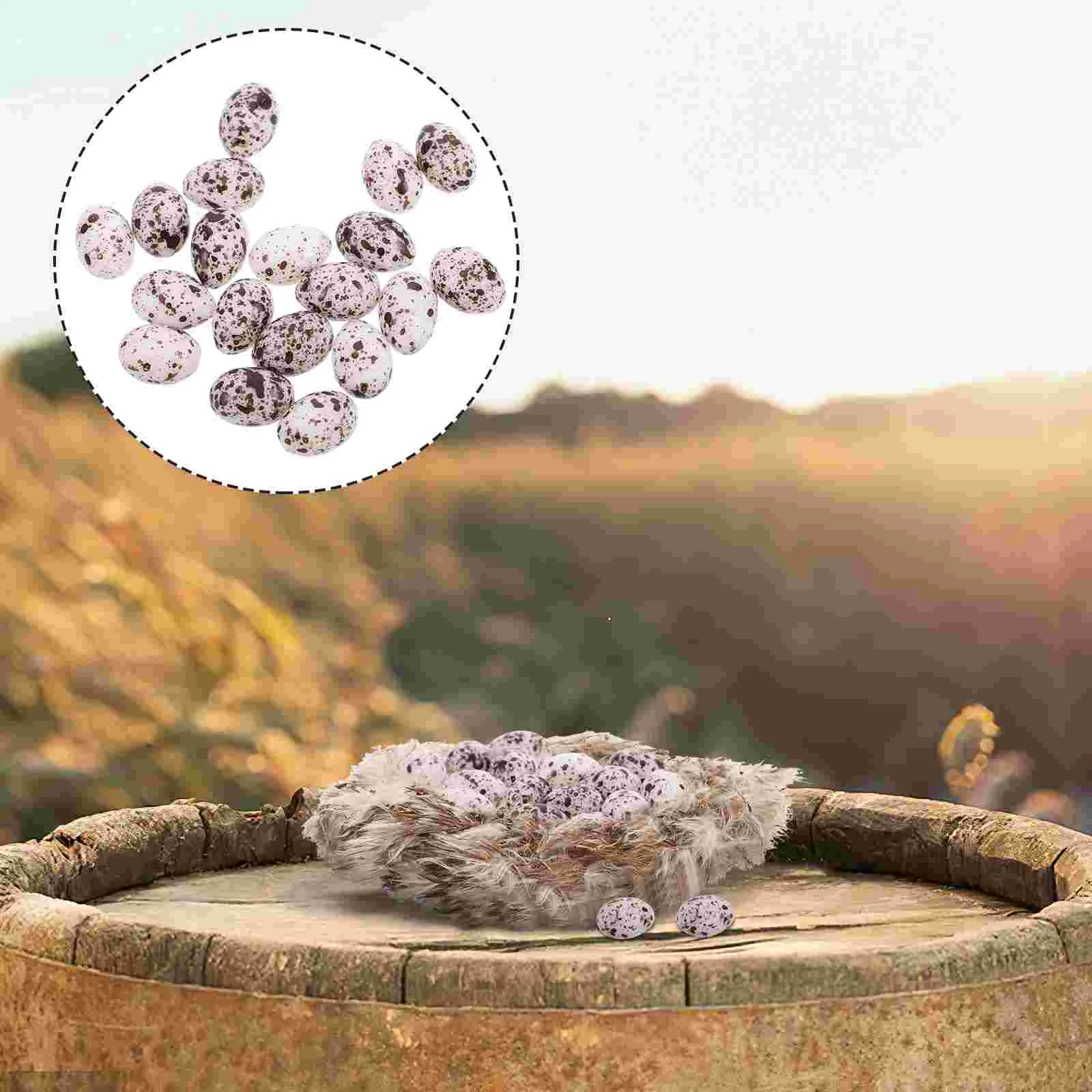 20 Pcs Imitation Quail Eggs Micro Props Mini Bulk Miniature Figurines Miniatures
20 Pcs Imitation Quail Eggs Micro Props Mini Bulk Miniature Figurines Miniatures