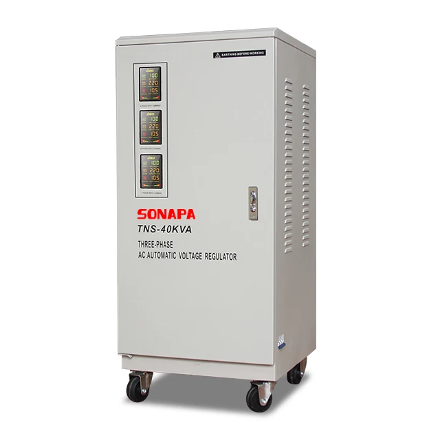 40KVA automatic voltage regulator /TNS-40KVA stablizers meter display wide input range 380V
40KVA automatic voltage regulator /TNS-40KVA stablizers meter display wide input range 380V