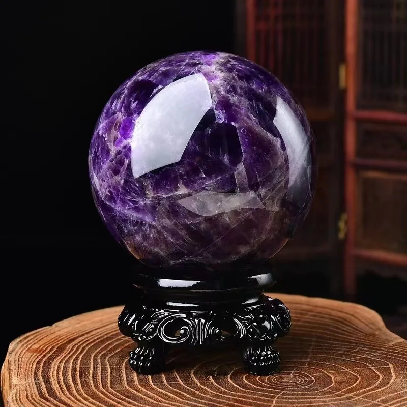 1PC Natural Dream Amethyst Ball Polished Massage Sphere Ball Reiki Healing Room Decor Crystal Crafts Stone Globe Souvenirs
1PC Natural Dream Amethyst Ball Polished Massage Sphere Ball Reiki Healing Room Decor Crystal Crafts Stone Globe Souvenirs