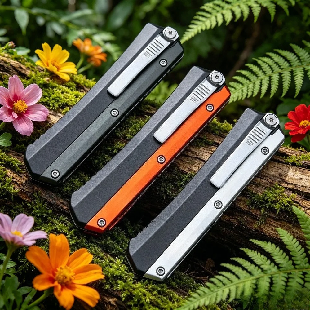 High Quality Pocket Knife 440C Steel Blade Aluminum Alloy Handle Outdoor EDC Hiking Knife Camping Knife, Gift
High Quality Pocket Knife 440C Steel Blade Aluminum Alloy Handle Outdoor EDC Hiking Knife Camping Knife, Gift
