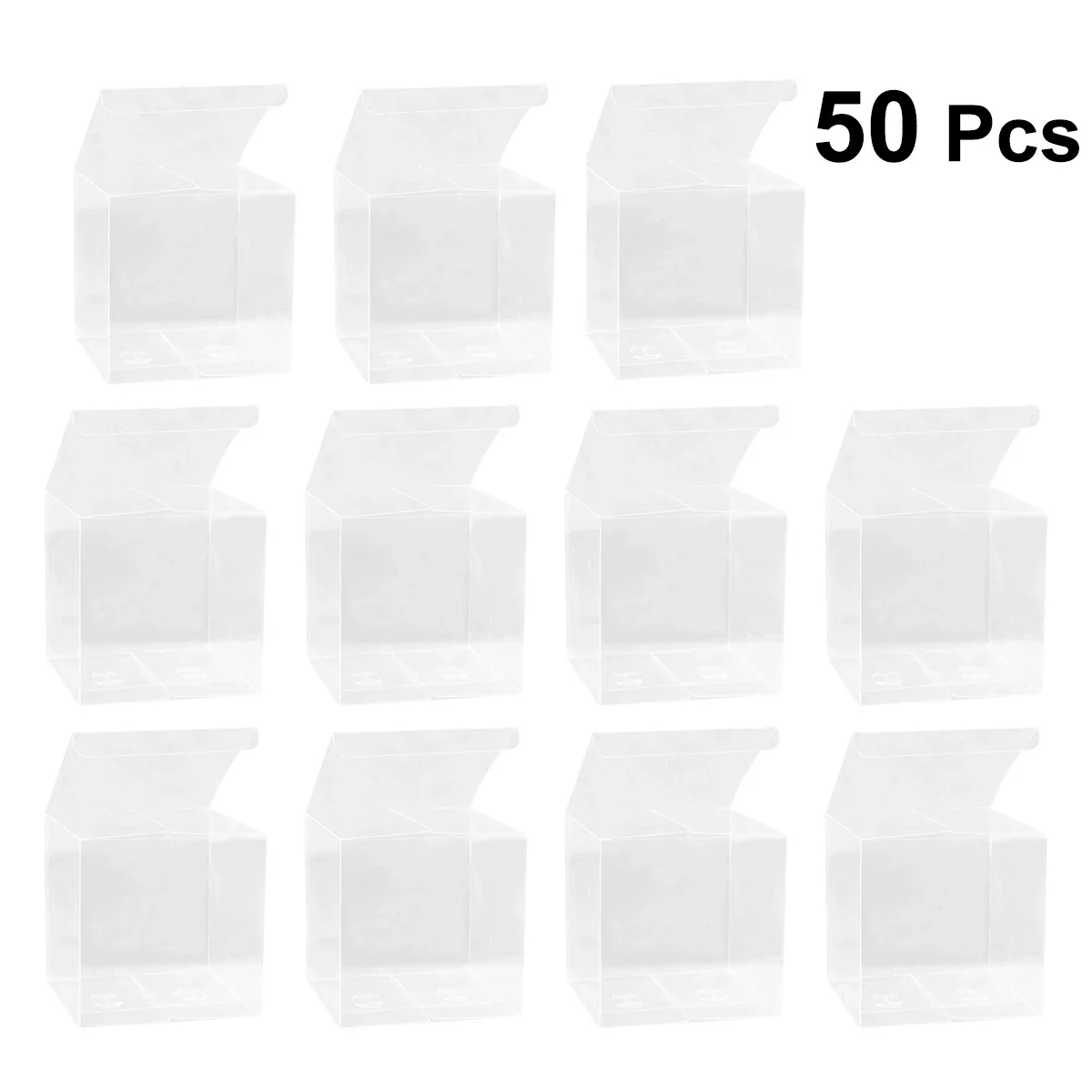 50pcs Transparent Plastic Gift Box PVC Box Gift Packaging Wedding Birthday Celebration Baby Shower Box Party Supplies
50pcs Transparent Plastic Gift Box PVC Box Gift Packaging Wedding Birthday Celebration Baby Shower Box Party Supplies