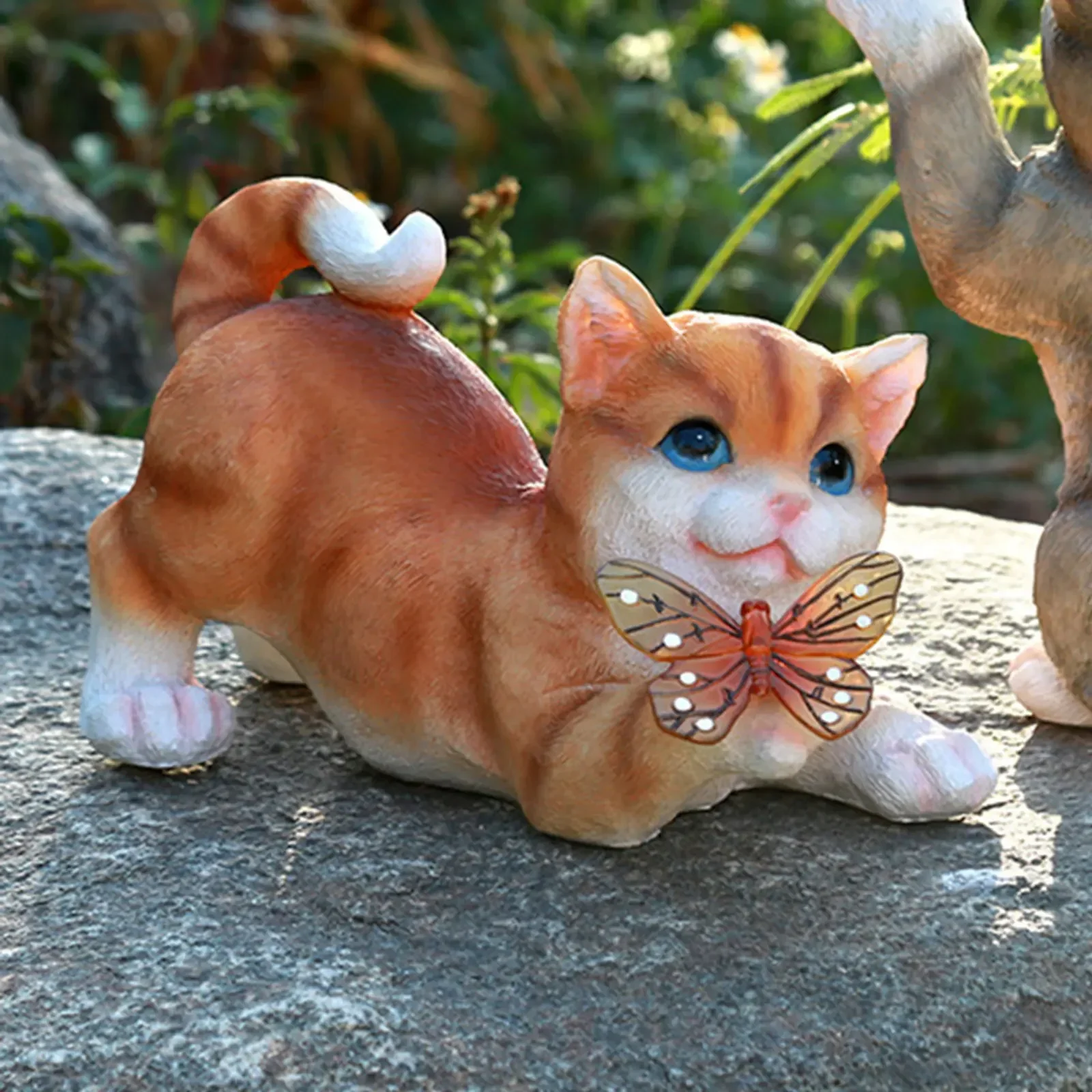 Outdoor Cat Sculpture Figurine Pendant Garden LED Solar Lights Cute Cat Animal Statue Sculptures for Landscape Yard
Outdoor Cat Sculpture Figurine Pendant Garden LED Solar Lights Cute Cat Animal Statue Sculptures for Landscape Yard