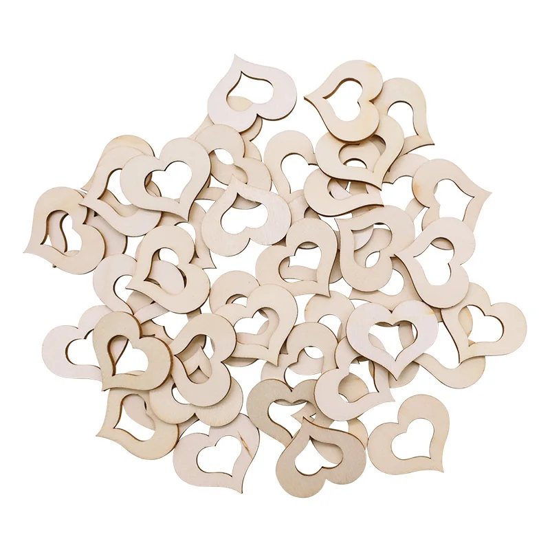 50/100 Pcs Hollow Wooden Love Heart Rustic Wedding Embellishments Crafts for Valentine's Day Gift DIY Decoration 10/20/30/40mm
50/100 Pcs Hollow Wooden Love Heart Rustic Wedding Embellishments Crafts for Valentine's Day Gift DIY Decoration 10/20/30/40mm