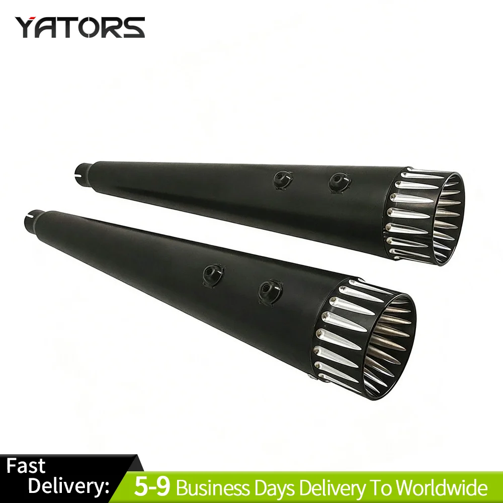 Motorcycle Staggered Shortshots Exhaust Pipes Fit For Harley Touring Electra Glide Road Glide Street Glide Road King 00-2024
Motorcycle Staggered Shortshots Exhaust Pipes Fit For Harley Touring Electra Glide Road Glide Street Glide Road King 00-2024