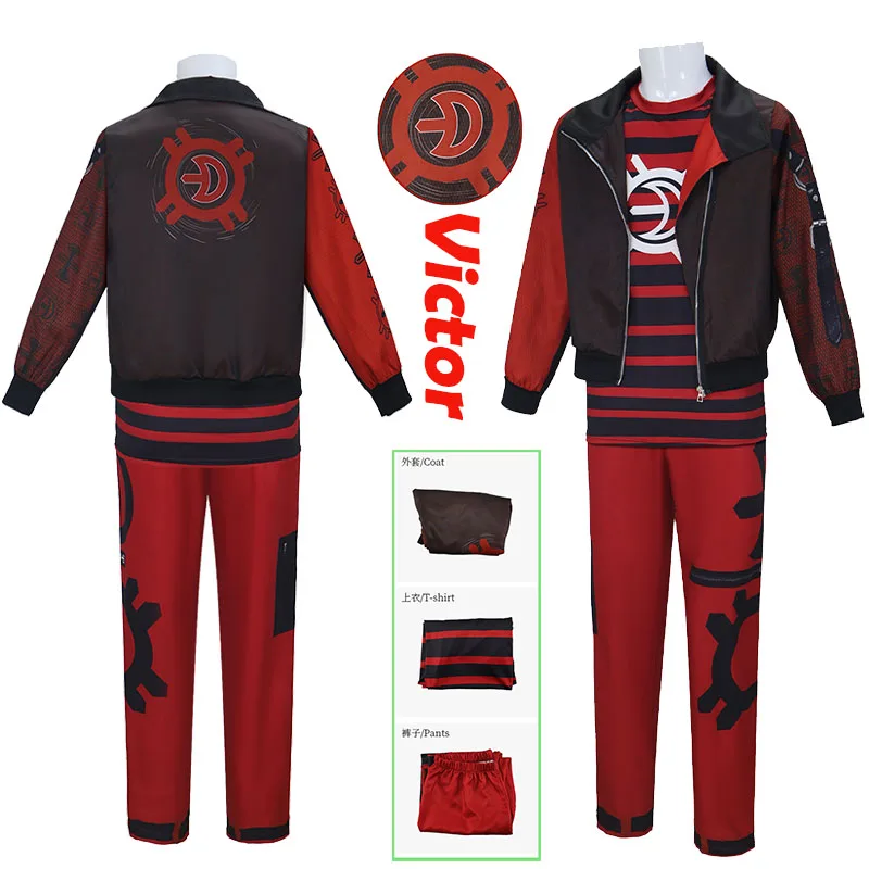 Anime Zombies Cosplay Costume High Victor Red sportswear set For men Nice Stitching cosplay outfit Halloween Carnival Masquerade
Anime Zombies Cosplay Costume High Victor Red sportswear set For men Nice Stitching cosplay outfit Halloween Carnival Masquerade