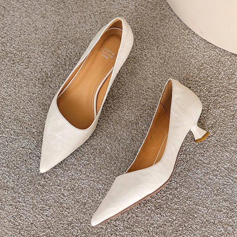 2025 Fashion High Heels Women Pumps Shoes News Real Leather Party Summer Pointed Toe Dress Wedge Shoes HE04
2025 Fashion High Heels Women Pumps Shoes News Real Leather Party Summer Pointed Toe Dress Wedge Shoes HE04