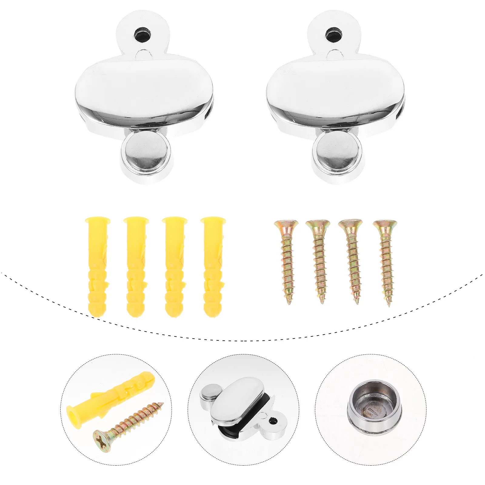 4Pcs Mirror Hanging Clips Sturdy Compact Size Light Weight Fixing Hardware for Mirrors Cabinet Glass Bookcases
4Pcs Mirror Hanging Clips Sturdy Compact Size Light Weight Fixing Hardware for Mirrors Cabinet Glass Bookcases