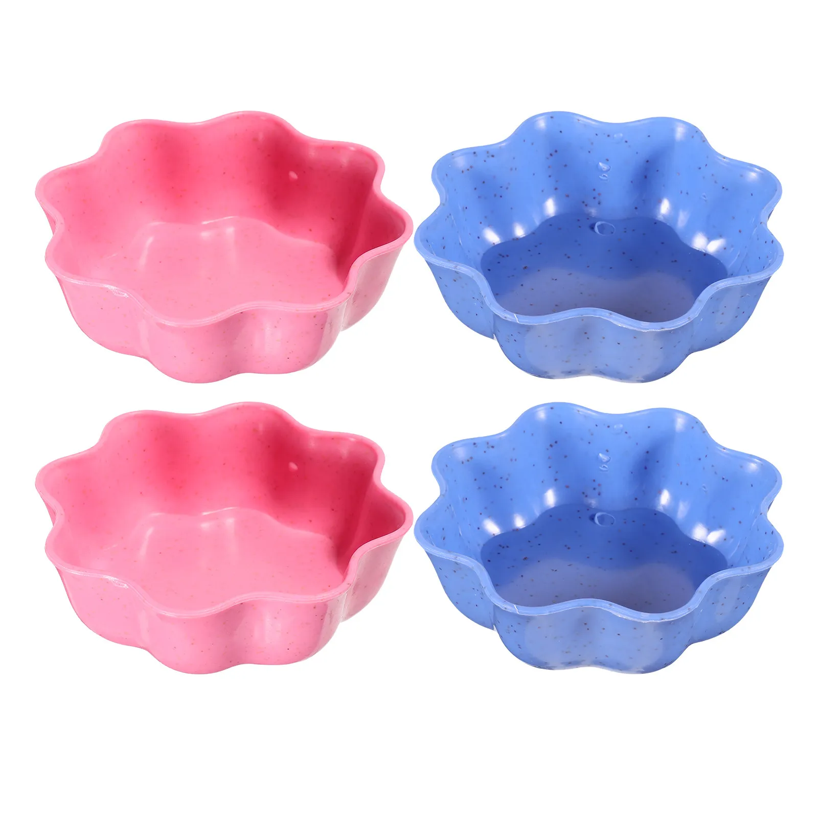 4Pcs Flower Shaped Condiment Dishes Decorative Plastic Snack Plates for Pickles Sauces Party Picnics Serving Tableware
4Pcs Flower Shaped Condiment Dishes Decorative Plastic Snack Plates for Pickles Sauces Party Picnics Serving Tableware