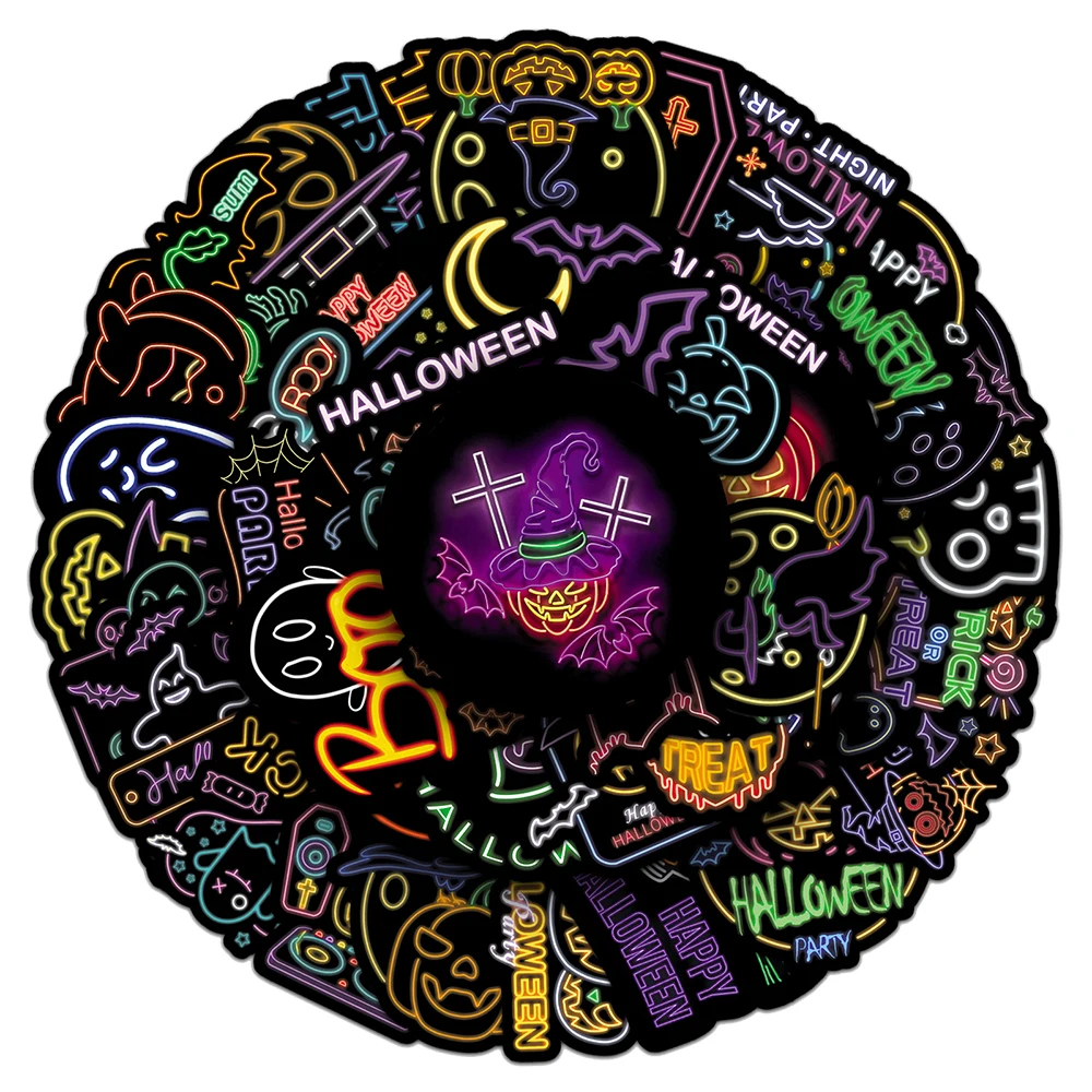 10/30/50pcs Neon Halloween Graffiti Stickers Funny Cartoon Waterproof Sticker DIY Suitcase Guitar Phone Decoration Decal Kid Toy
10/30/50pcs Neon Halloween Graffiti Stickers Funny Cartoon Waterproof Sticker DIY Suitcase Guitar Phone Decoration Decal Kid Toy