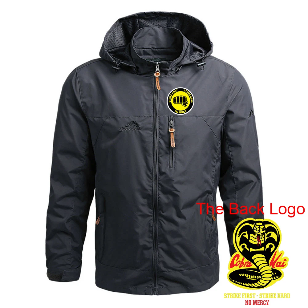 Cobra kai new men's spring and autumn leisure solid color fashion coat comfortable and versatile leisure zipper top hoodie
Cobra kai new men's spring and autumn leisure solid color fashion coat comfortable and versatile leisure zipper top hoodie
