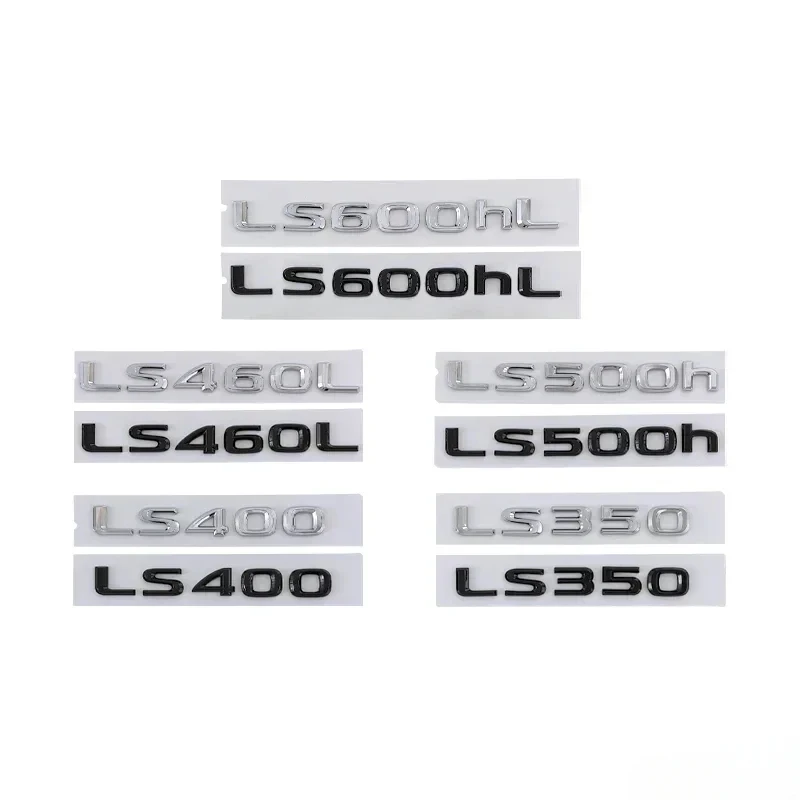 3D ABS Car Body Side Emblem Rear Trunk Badge Decal for Lexus LS350 LS400 LS460L Exterior Decoration
3D ABS Car Body Side Emblem Rear Trunk Badge Decal for Lexus LS350 LS400 LS460L Exterior Decoration