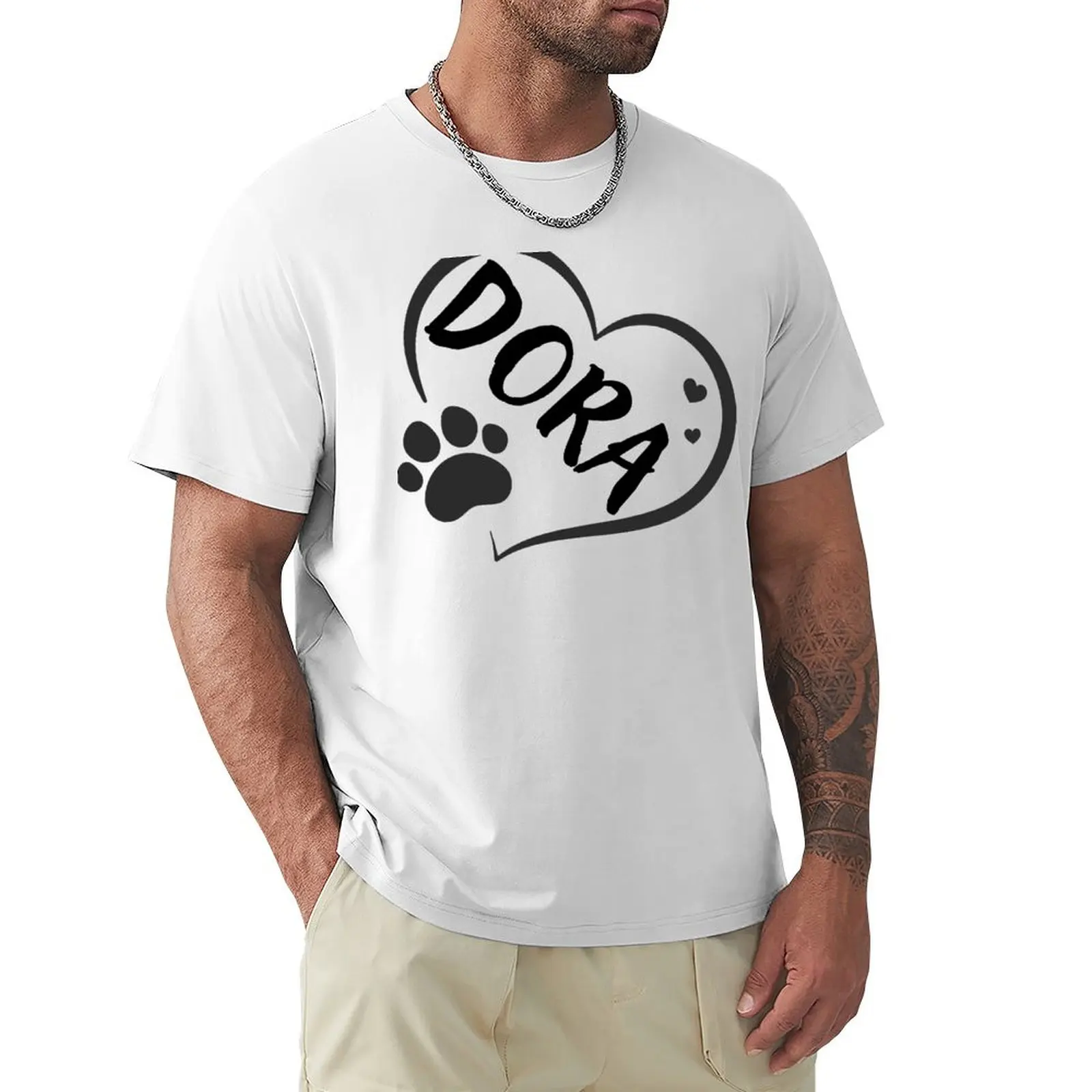 Dora dog or cat name in a heart with a paw, great gift for dog or cat owners T-shirt Blouse mens graphic t-shirts pack
Dora dog or cat name in a heart with a paw, great gift for dog or cat owners T-shirt Blouse mens graphic t-shirts pack