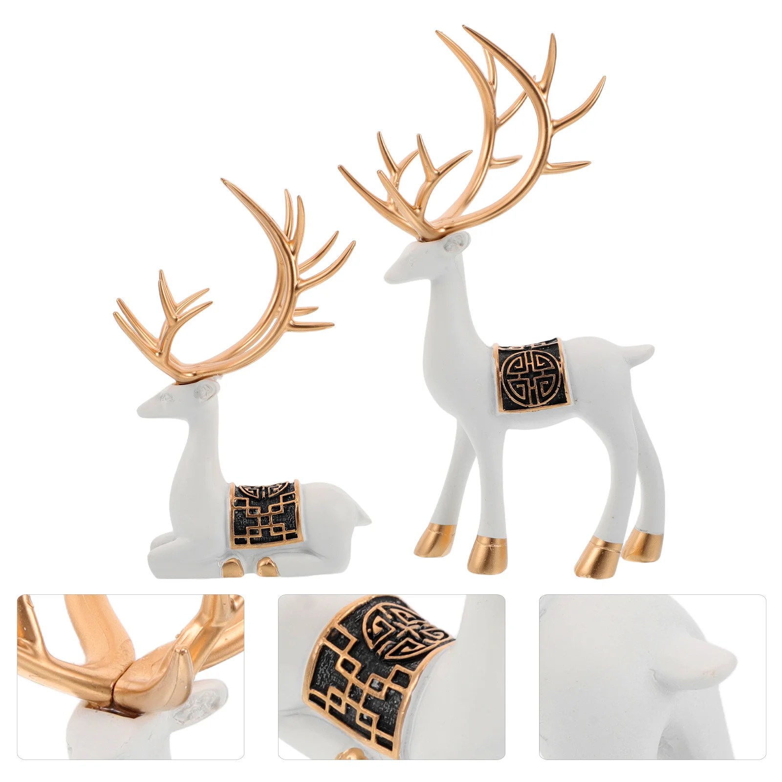 Home Decor RV Decoration Accessories Deer Figurines Decorative Table Ornaments Craft Reindeer Statue
Home Decor RV Decoration Accessories Deer Figurines Decorative Table Ornaments Craft Reindeer Statue