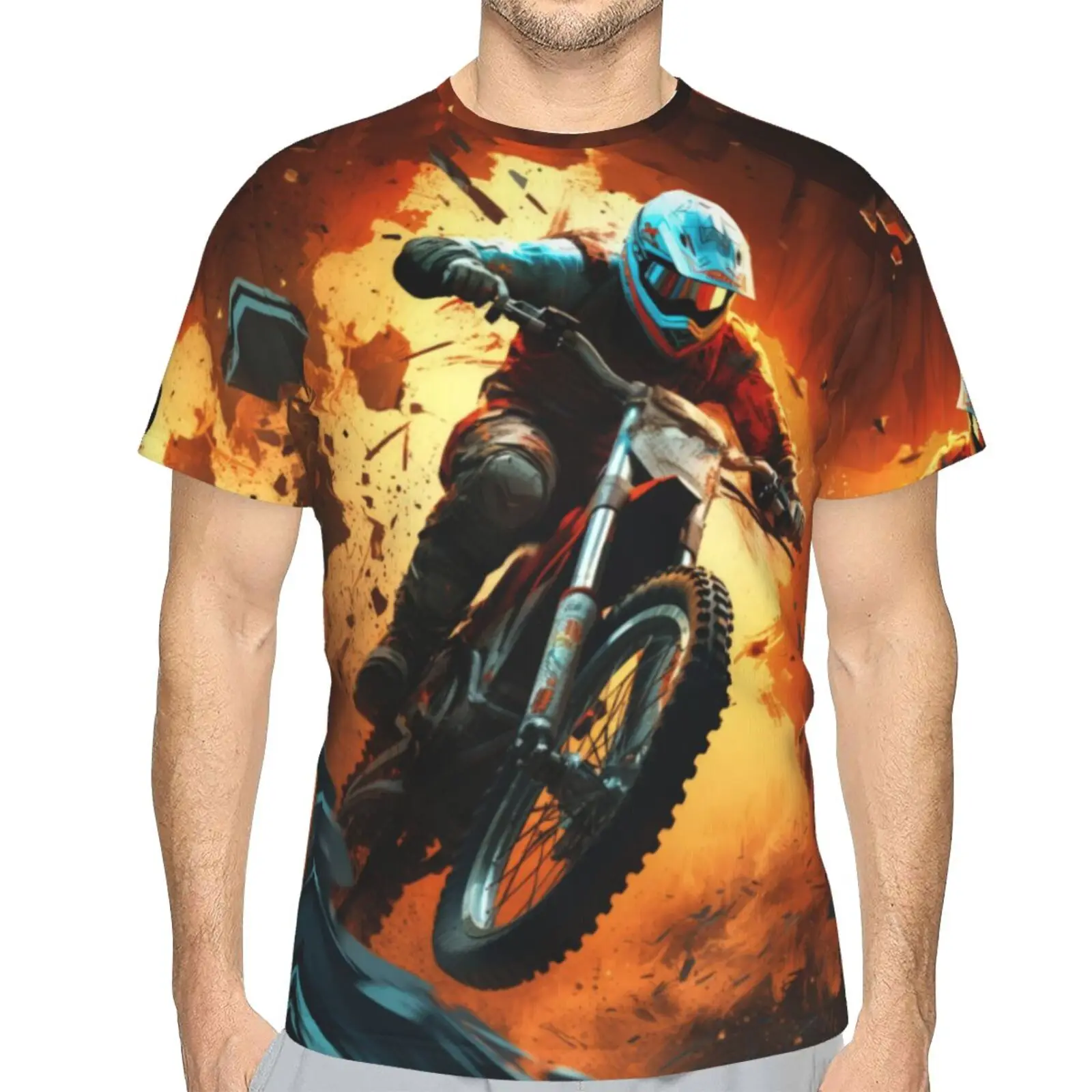Cartoon 3D Printing T-shirt Personalized Customization Sports Casual Short Sleeve Summer Street Clothing
Cartoon 3D Printing T-shirt Personalized Customization Sports Casual Short Sleeve Summer Street Clothing