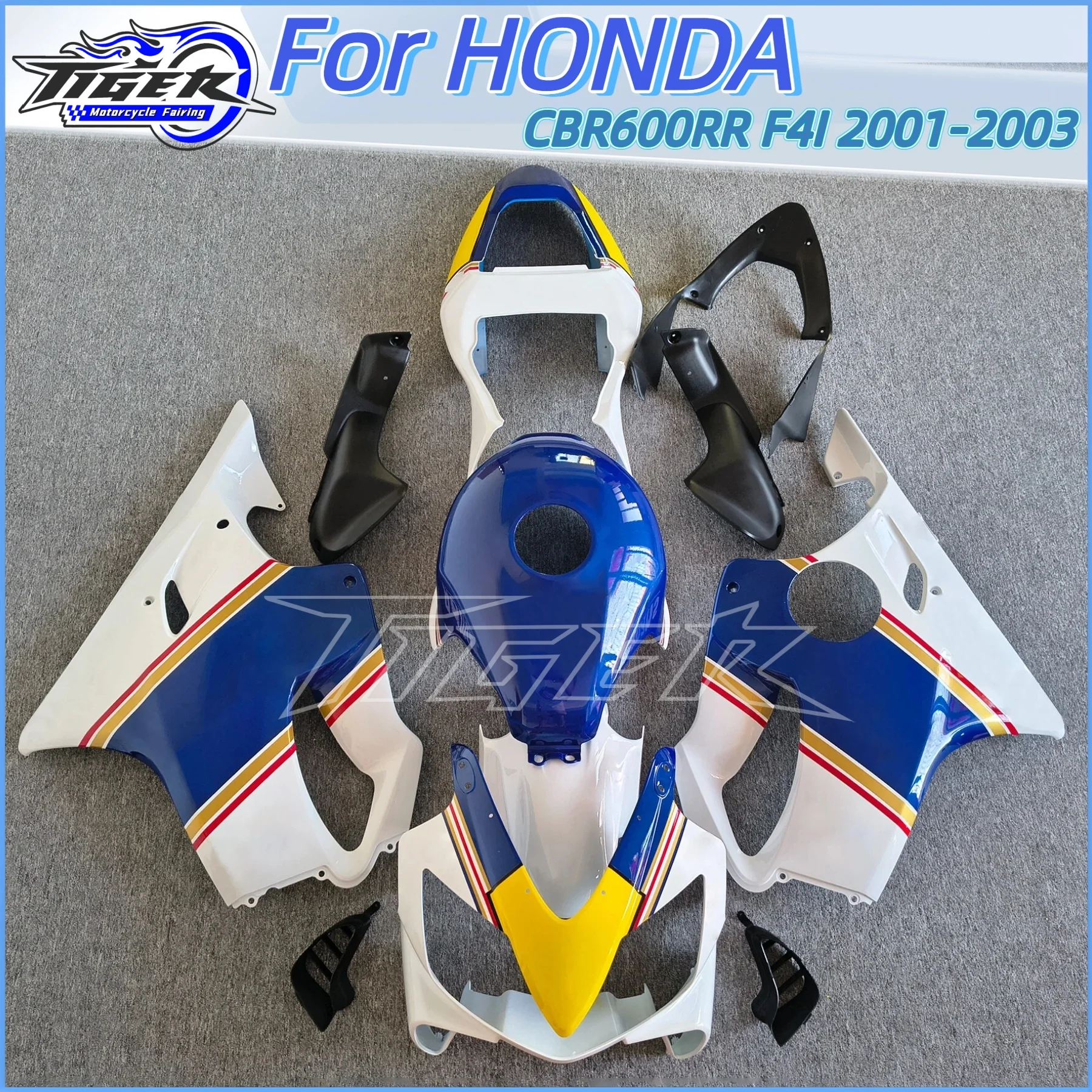 Motorcycle Fairing Kit ABS Plastic Injection Bodykits Full Bodywork Cover For HONDA CBR600F4I CBR 600 F4I 2001 2002 2003 01 02
Motorcycle Fairing Kit ABS Plastic Injection Bodykits Full Bodywork Cover For HONDA CBR600F4I CBR 600 F4I 2001 2002 2003 01 02