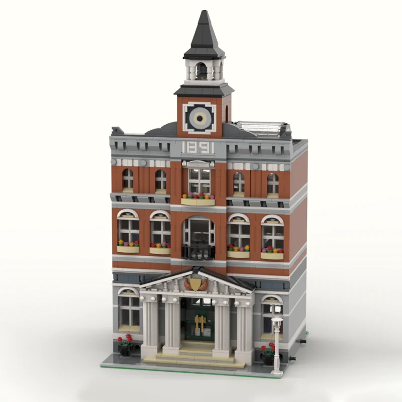 НОВЫЙ 2867 шт. moc Town Hall обновление средневековое модульное строительство строительные блоки креативная сборка кирпичи игрушки детские праздничные подарки
НОВЫЙ 2867 шт. moc Town Hall обновление средневековое модульное строительство строительные блоки креативная сборка кирпичи игрушки детские праздничные подарки