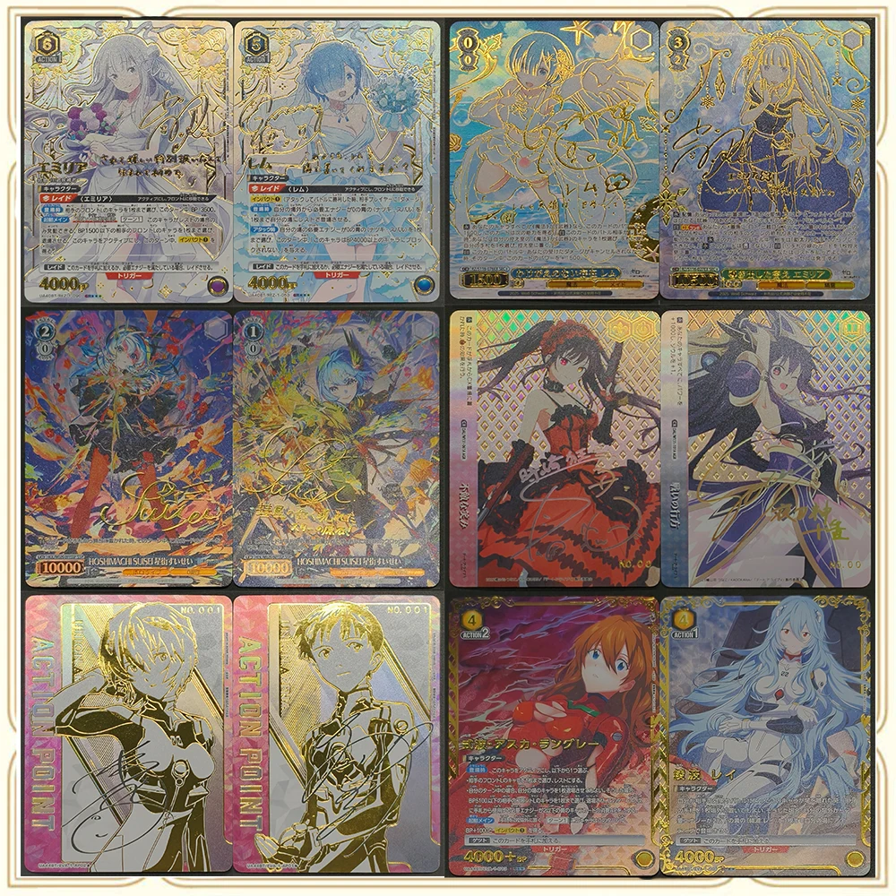 Коллекционная карточка Anime Goddess Story Weiss Schwarz DIY ACG с Аянами Рей и Кацураги Мисато, блестящая, подарок на Рождество и День рождения
Коллекционная карточка Anime Goddess Story Weiss Schwarz DIY ACG с Аянами Рей и Кацураги Мисато, блестящая, подарок на Рождество и День рождения