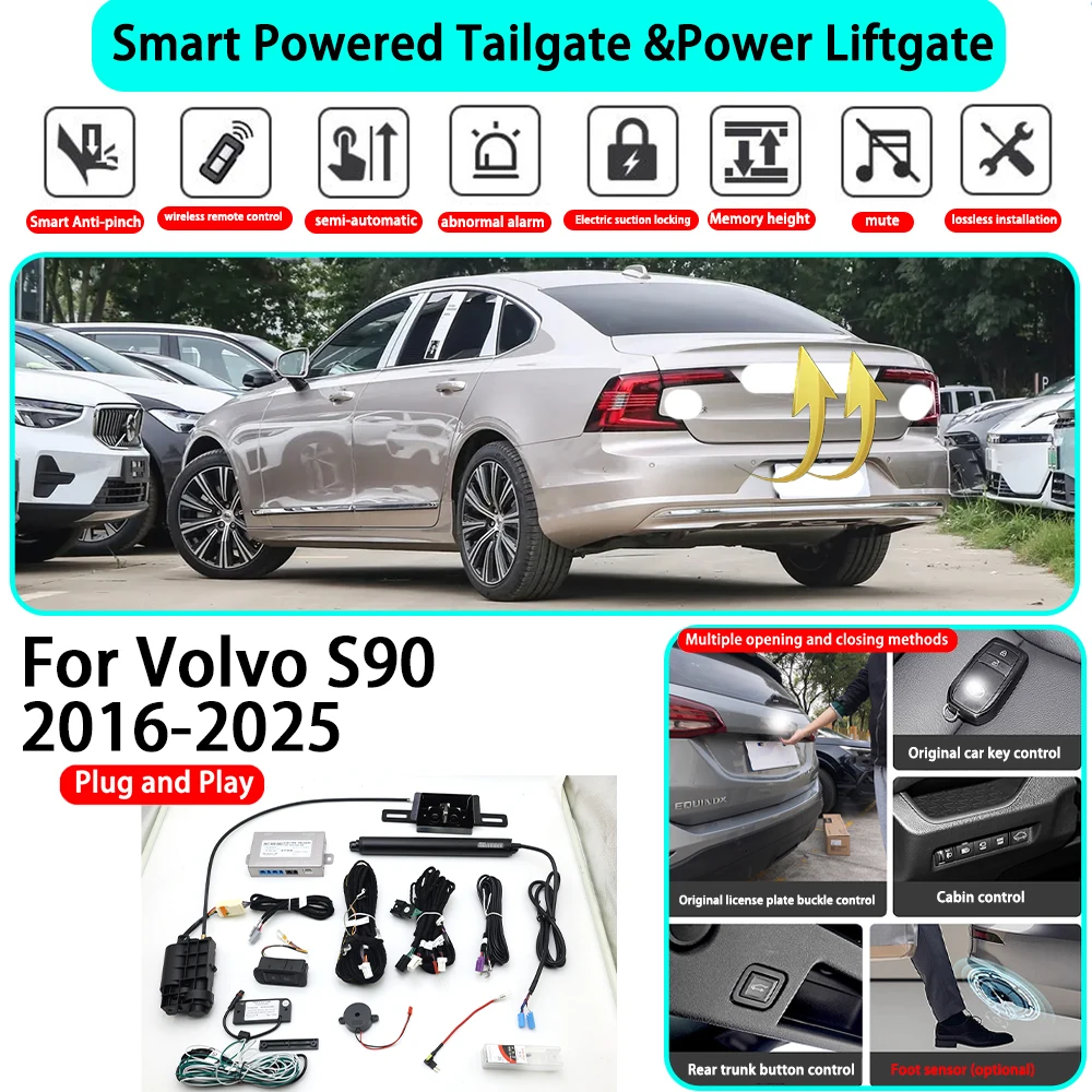for Volvo S90 2016-2025 OEM Smart Automatic Powered Tailgate Electric Power Tailgate Lift Kit Key Close
for Volvo S90 2016-2025 OEM Smart Automatic Powered Tailgate Electric Power Tailgate Lift Kit Key Close