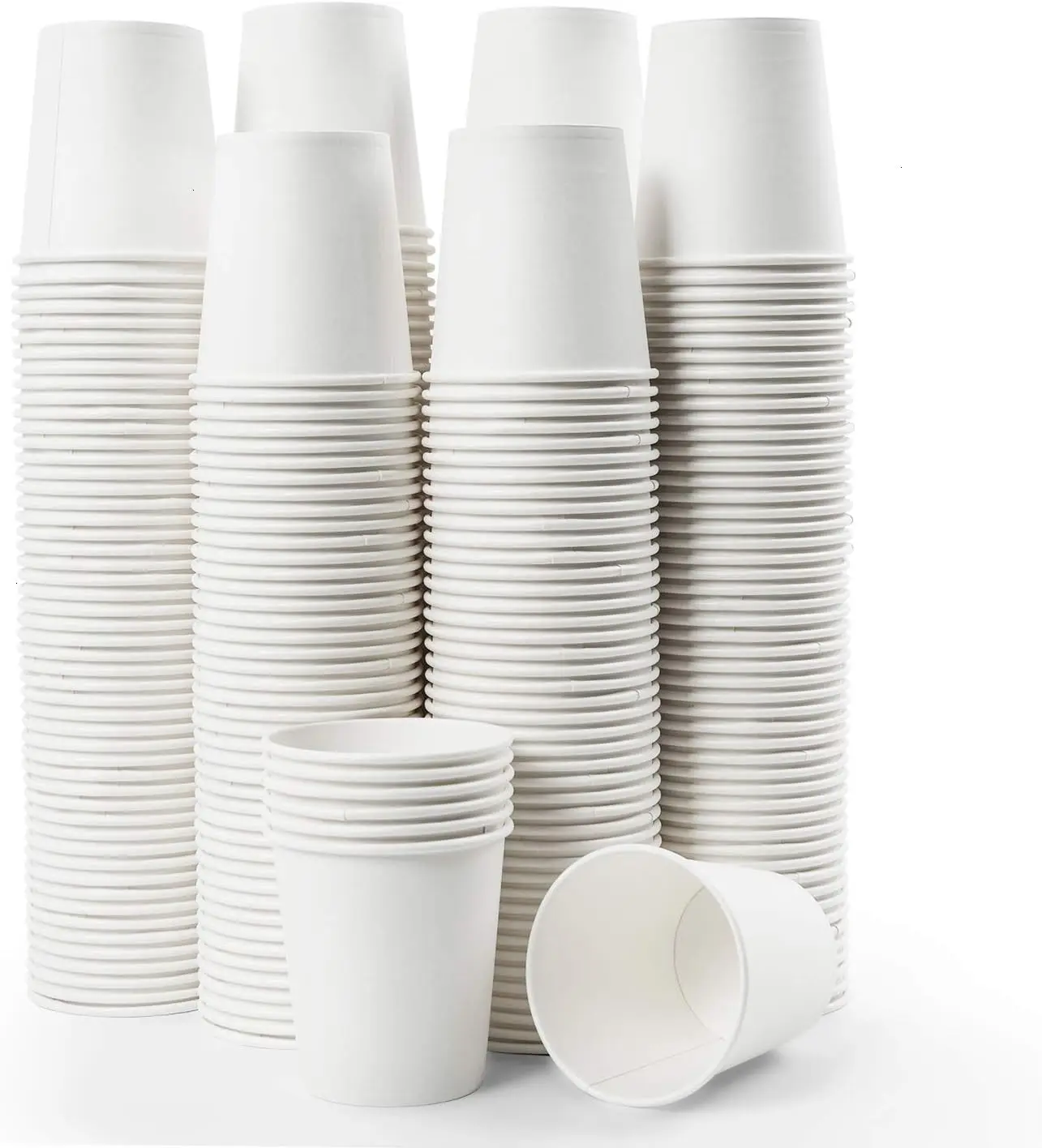 300 Pcs 6 oz Disposable Paper Cups, Hot Cold Beverage Drinking Cup for Coffee, Water, Tea, Juice, Espresso & Cortado (White)
300 Pcs 6 oz Disposable Paper Cups, Hot Cold Beverage Drinking Cup for Coffee, Water, Tea, Juice, Espresso & Cortado (White)