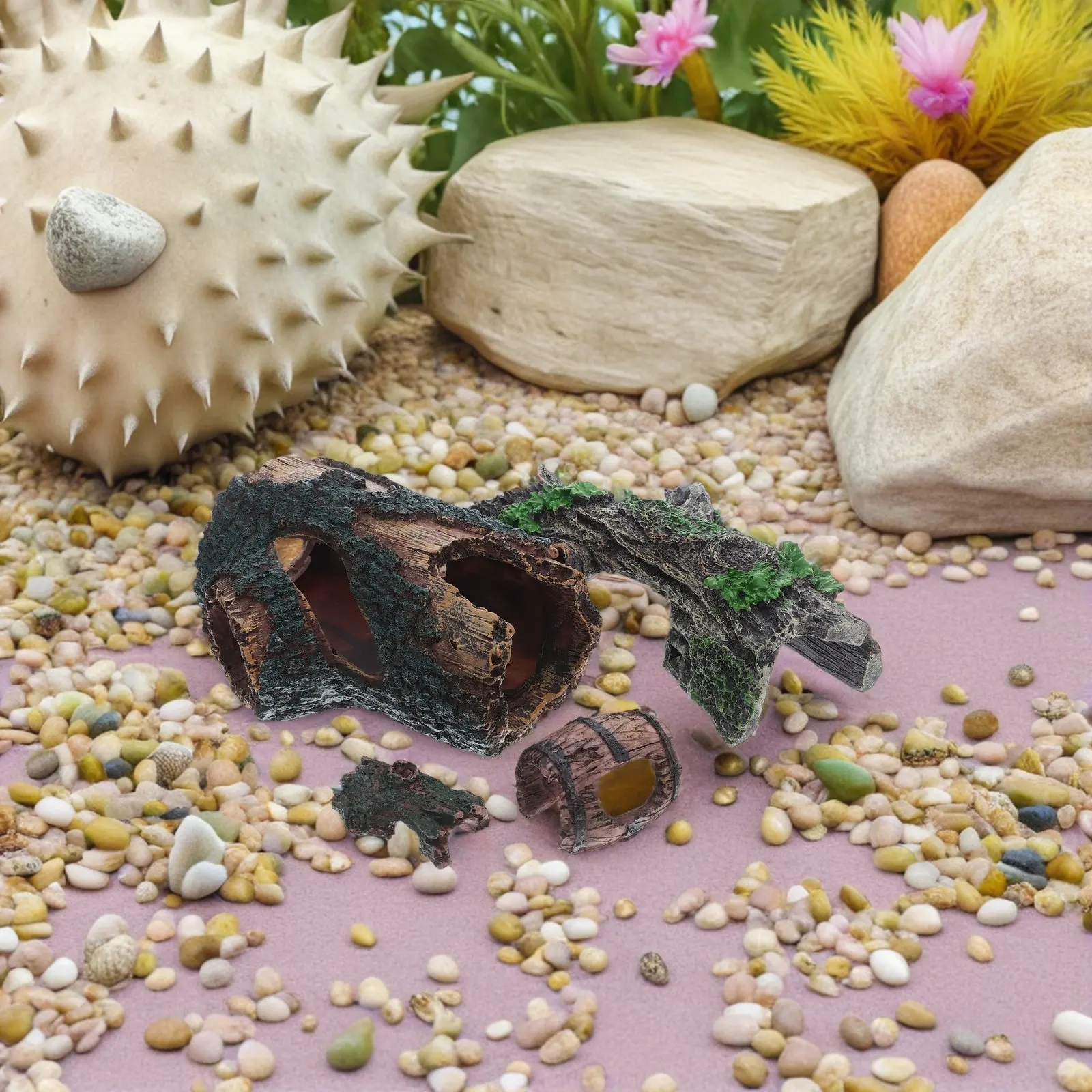 4 шт. декоративных элементов для аквариума: искусственные коряги и кусочки коры для ландшафтного дизайна и укрытий для рыбок
4 шт. декоративных элементов для аквариума: искусственные коряги и кусочки коры для ландшафтного дизайна и укрытий для рыбок