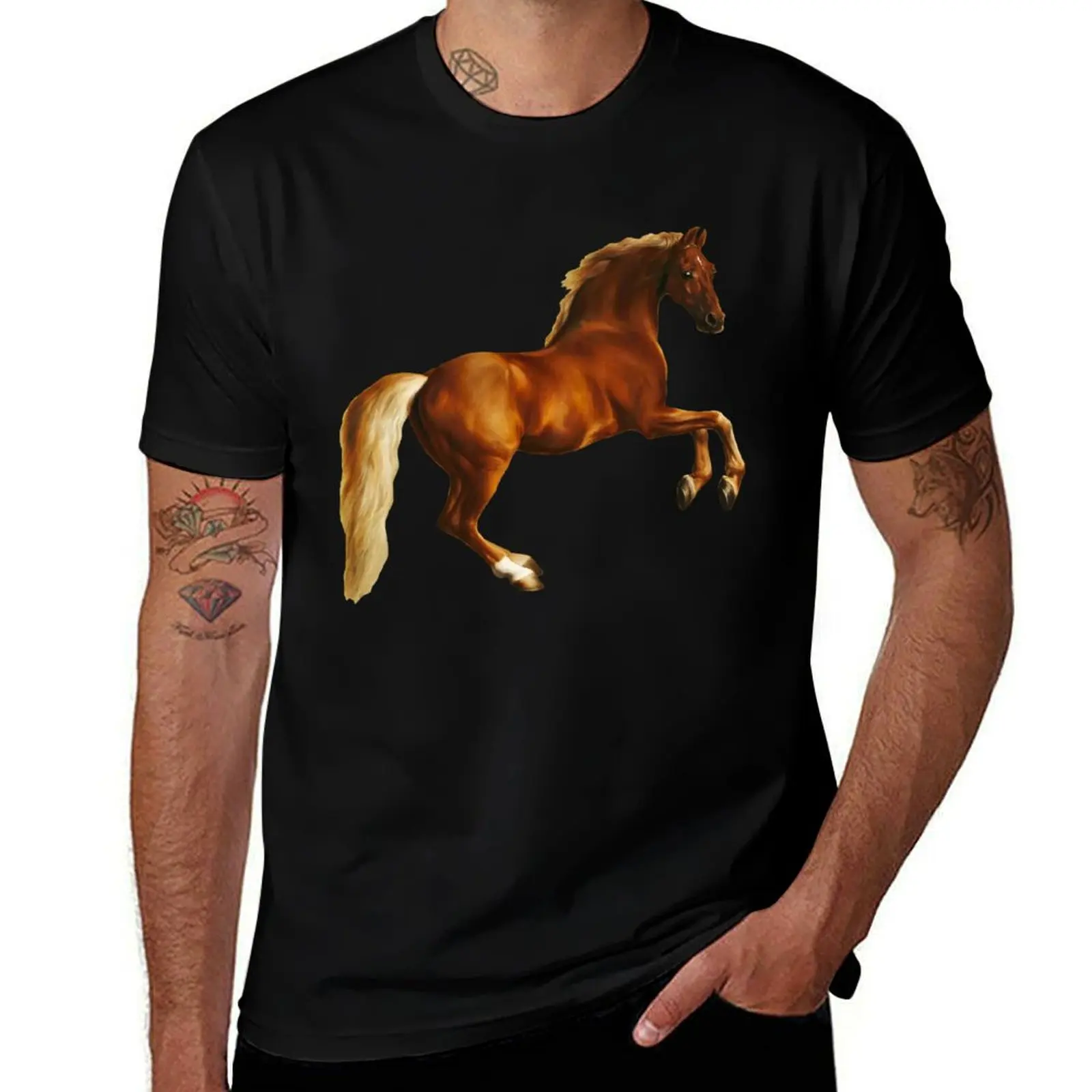 George Stubbs Whistlejacket - 1762 T-Shirt mens graphic t shirts t shirts cotton 100% T-Shirt
George Stubbs Whistlejacket - 1762 T-Shirt mens graphic t shirts t shirts cotton 100% T-Shirt