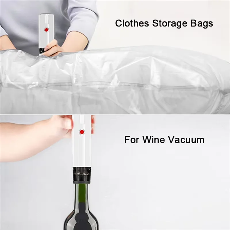 RM-Mini USB Vacuum Sealer For Clothes And Food Compact Storage Pump Sous Vide Packaging Packer, Closet Organizer
RM-Mini USB Vacuum Sealer For Clothes And Food Compact Storage Pump Sous Vide Packaging Packer, Closet Organizer