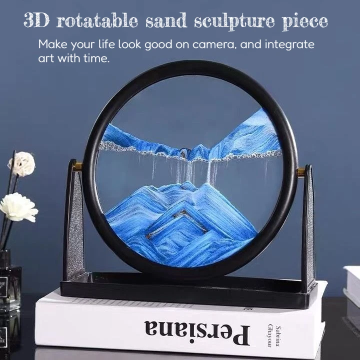 3D Rotatable Mudflow Sculpture Ornaments Luxurious Home Decor Living Room Office Desk Creative Decoration Items Giving Gifts
3D Rotatable Mudflow Sculpture Ornaments Luxurious Home Decor Living Room Office Desk Creative Decoration Items Giving Gifts