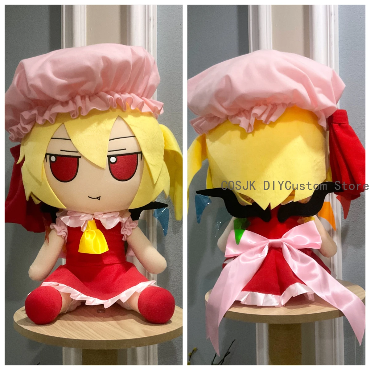 50cm Anime Touhou Project Flandre Scarlet Kawaii Girl Fumo Figure Plush Model Cartoon Sitting Posture Pillow Plushie Xmas Gift
50cm Anime Touhou Project Flandre Scarlet Kawaii Girl Fumo Figure Plush Model Cartoon Sitting Posture Pillow Plushie Xmas Gift