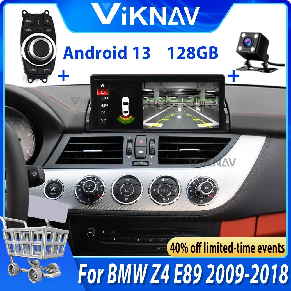 Viknav подходит для BMW Z4 E89 (2009-2018) 12,3 дюймовый автомобильный радиоприемник аксессуары Android 13 сенсорный экран обновление мультимедийный плеер
Viknav подходит для BMW Z4 E89 (2009-2018) 12,3 дюймовый автомобильный радиоприемник аксессуары Android 13 сенсорный экран обновление мультимедийный плеер