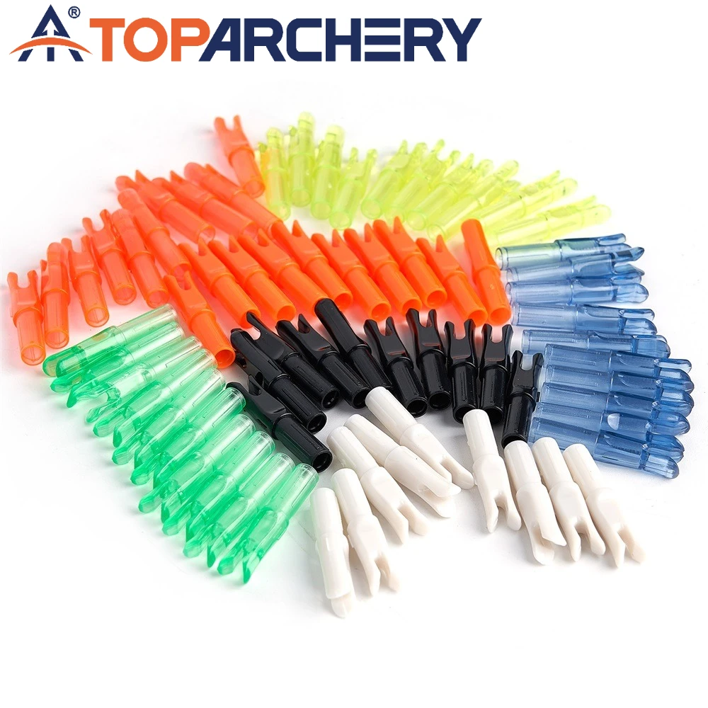 12pcs Archery Arrow Nock ID 6.2 mm Fast Shooting Plastic Inner Nocks for Carbon Arrows DIY Accessories
12pcs Archery Arrow Nock ID 6.2 mm Fast Shooting Plastic Inner Nocks for Carbon Arrows DIY Accessories