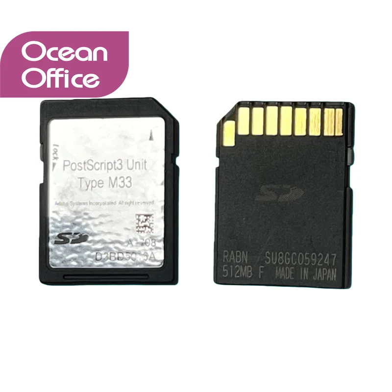Postscript 3 Unit Type M33 for Ricoh MP C2004ex MP C2504ex C3004ex C3504ex C4504ex C6004ex PS3 Card Chip
Postscript 3 Unit Type M33 for Ricoh MP C2004ex MP C2504ex C3004ex C3504ex C4504ex C6004ex PS3 Card Chip