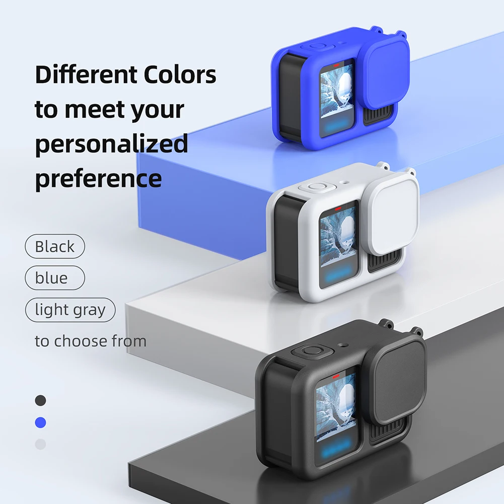 Brand New Premium Silicone Case Protector Protective Film Lens Cap Cover For GoPro Hero13 Accessories With Lanyard & Lens Cap
Brand New Premium Silicone Case Protector Protective Film Lens Cap Cover For GoPro Hero13 Accessories With Lanyard & Lens Cap