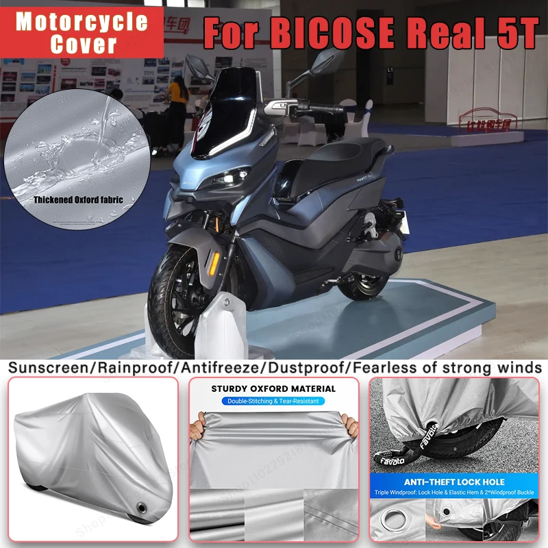 For BICOSE Real 5T No Ear Motorcycle Cover - Outdoor Full Body Protection, Waterproof Dustproof Sunscreen Moto Accessories
For BICOSE Real 5T No Ear Motorcycle Cover - Outdoor Full Body Protection, Waterproof Dustproof Sunscreen Moto Accessories