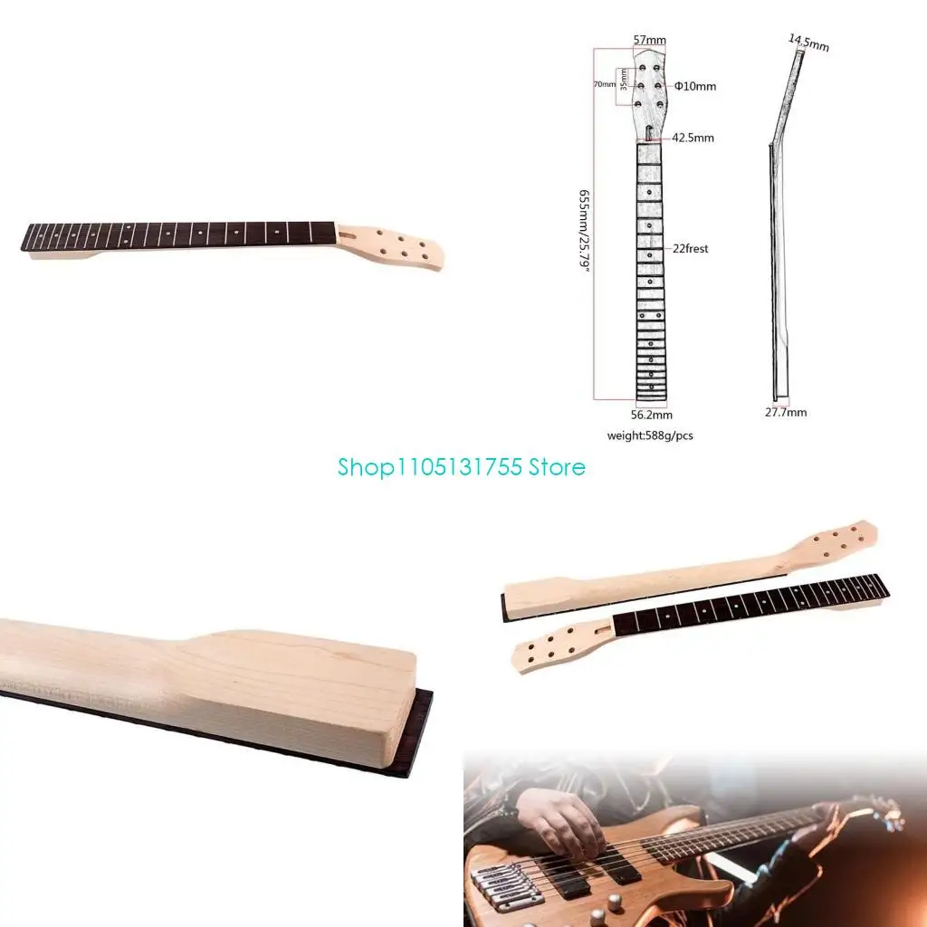 K0EF Maple Electric Guitar Neck 22 Frets 25.7inch For TL Electric Guitar Durable
K0EF Maple Electric Guitar Neck 22 Frets 25.7inch For TL Electric Guitar Durable