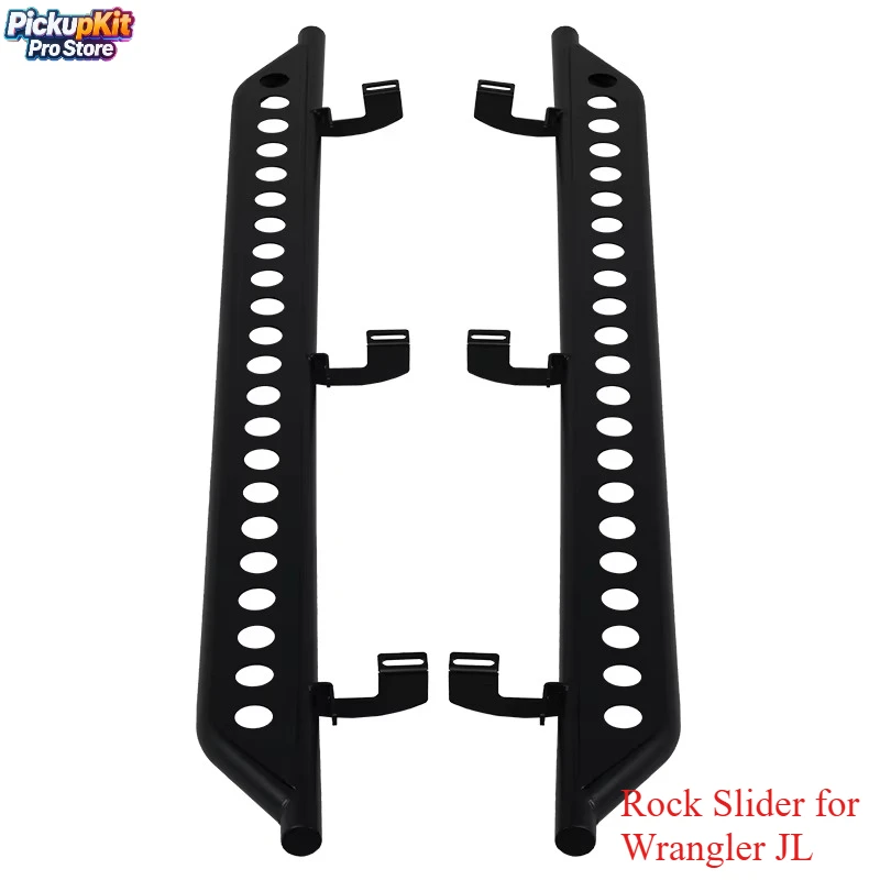 Rock Slider – Прочные стальные внедорожные противоскользящие боковые подножки для Wrangler JL 4-дверный
Rock Slider – Прочные стальные внедорожные противоскользящие боковые подножки для Wrangler JL 4-дверный