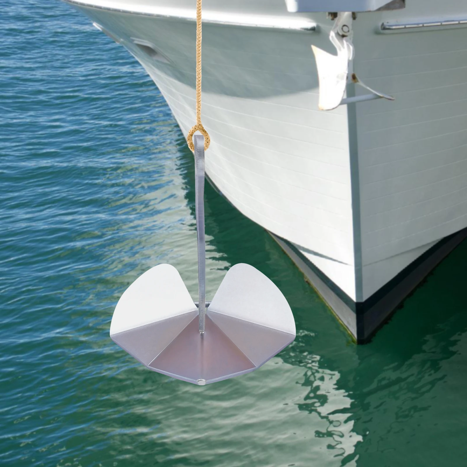 Galvanized Steel Anchor, 21lb Delta Plow Boat Anchor Heavy Duty, Self-Aligning Geometry for Easy Installation and Superior Grip
Galvanized Steel Anchor, 21lb Delta Plow Boat Anchor Heavy Duty, Self-Aligning Geometry for Easy Installation and Superior Grip
