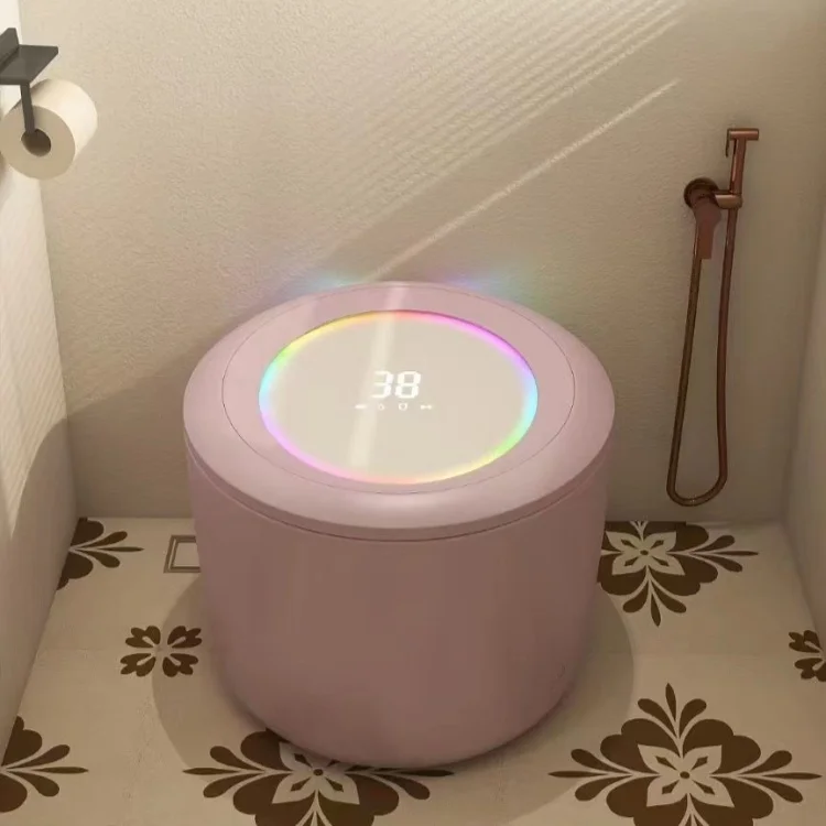 js-New Save Space Floor Mounted Mini Column Round Shape Smart Toilet Intelligent Water Closet Bathroom Automatic Smart Toilets!
js-New Save Space Floor Mounted Mini Column Round Shape Smart Toilet Intelligent Water Closet Bathroom Automatic Smart Toilets!