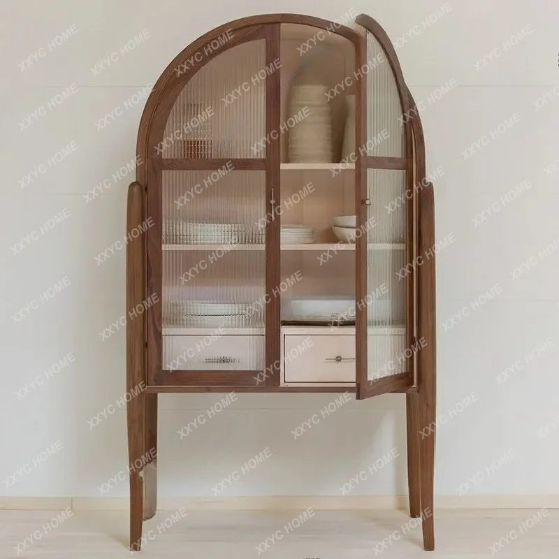 Solid Wood Dining Side Cabinet Retro Wine Cabinet Small Apartment Storage Living Room Display Locker
Solid Wood Dining Side Cabinet Retro Wine Cabinet Small Apartment Storage Living Room Display Locker