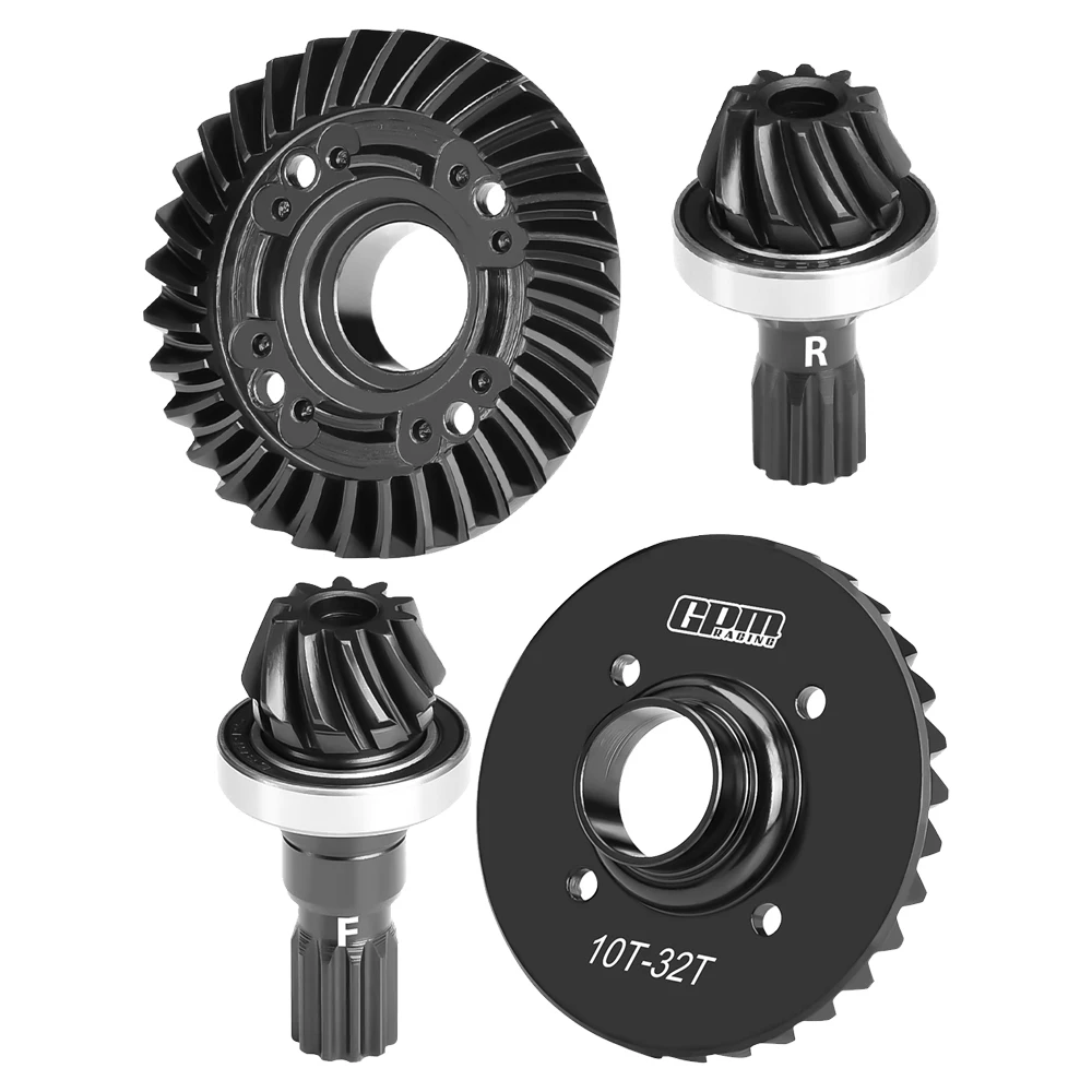 GPM Metal Steel M1.6 Front Rear Differential Ring Pinion Gear 7790 7791 7792 for Traxxas 1/6 XRT 1/5 X-MAXX X-Monster 8S RC Car
GPM Metal Steel M1.6 Front Rear Differential Ring Pinion Gear 7790 7791 7792 for Traxxas 1/6 XRT 1/5 X-MAXX X-Monster 8S RC Car