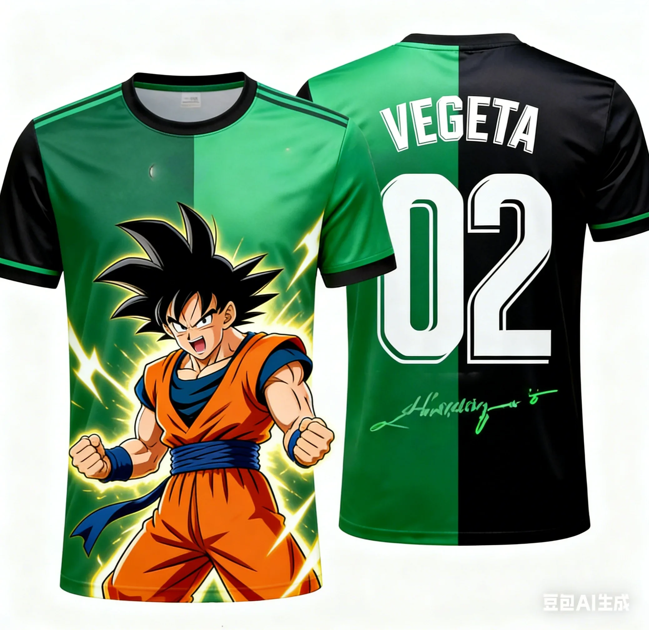 Super Saiyan Goku Vegeta Fashion Kids Soccer Jersey Dragon Ball Super Shirt Men's Anime Sports T-shirt
Super Saiyan Goku Vegeta Fashion Kids Soccer Jersey Dragon Ball Super Shirt Men's Anime Sports T-shirt