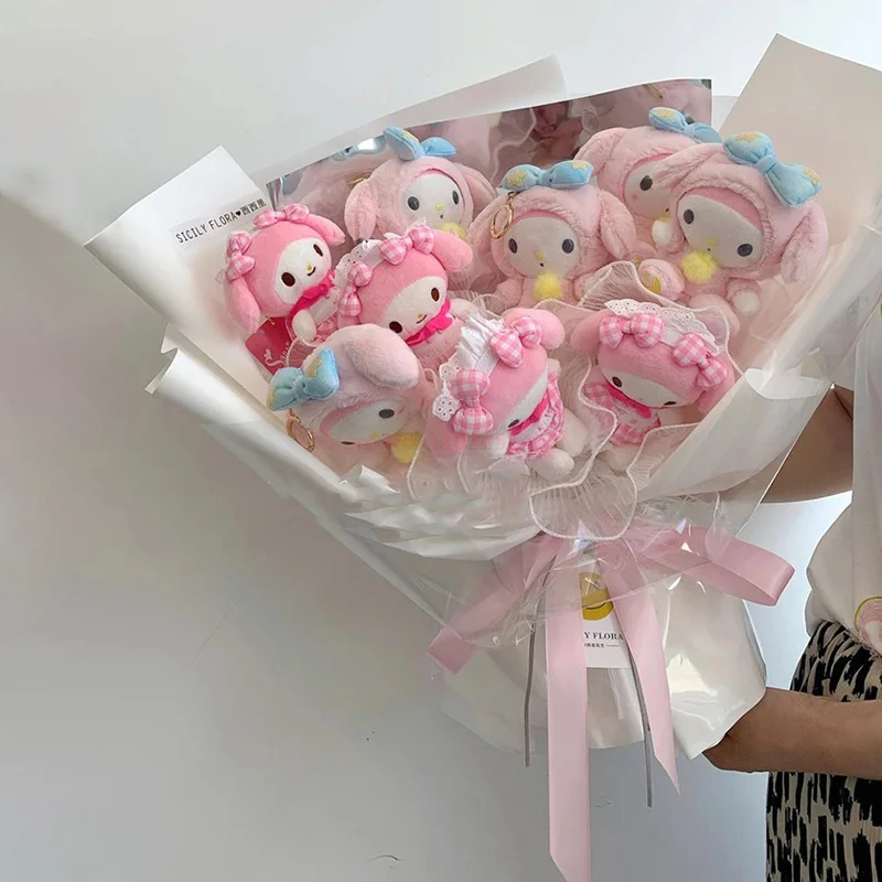 2023 New Valentine's Day Send Girls What They Like Sanrio Star Dailu Kuromi Cartoon Doll Bouquet Birthday Confession Lovely Gift
2023 New Valentine's Day Send Girls What They Like Sanrio Star Dailu Kuromi Cartoon Doll Bouquet Birthday Confession Lovely Gift