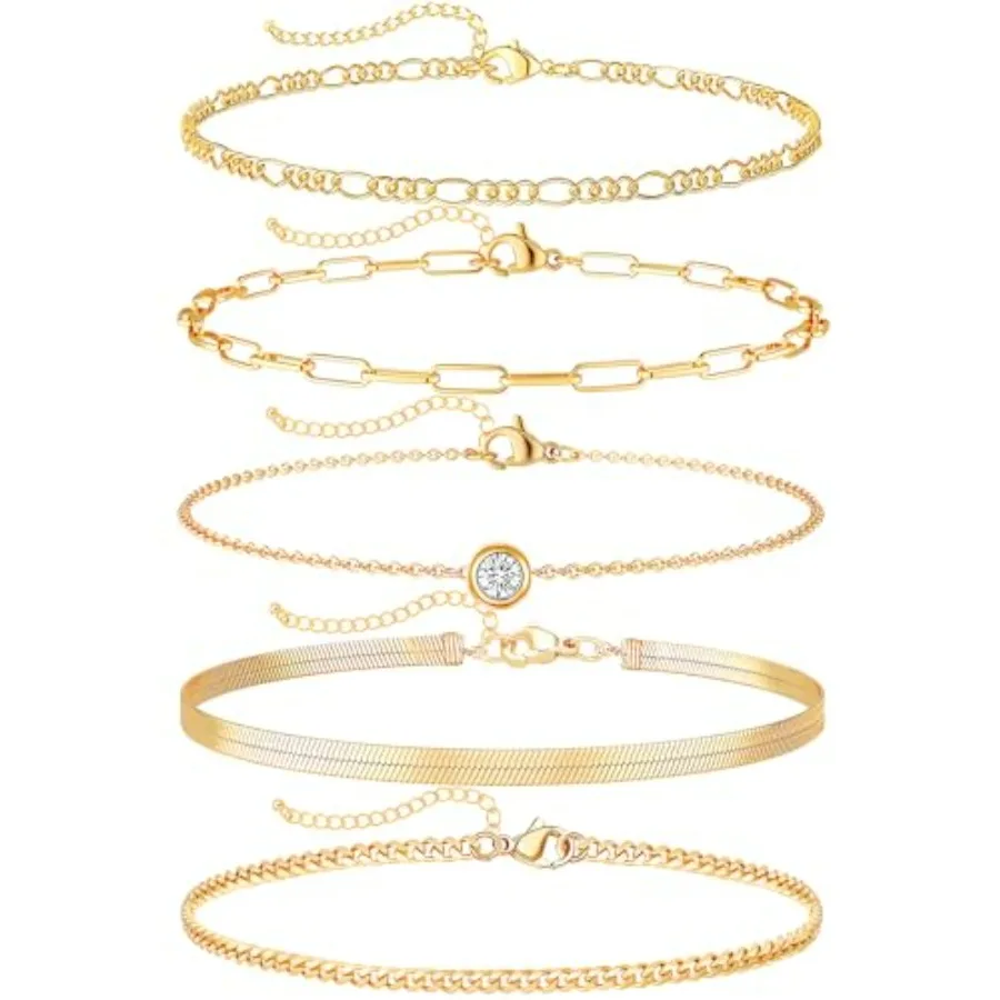 Gold Ankle Bracelets for Women Anklets 14K Plated Waterproof Boho Bead Adjustable Anklet Hawaiian Summer Foot Jewelry Women Bea
Gold Ankle Bracelets for Women Anklets 14K Plated Waterproof Boho Bead Adjustable Anklet Hawaiian Summer Foot Jewelry Women Bea