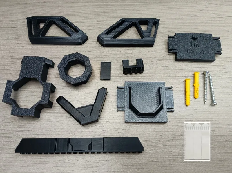 Wall-mounted Display Stand for LEGO 75357 Ghost and Phantom II DIY Building Block Wall Bracket
Wall-mounted Display Stand for LEGO 75357 Ghost and Phantom II DIY Building Block Wall Bracket