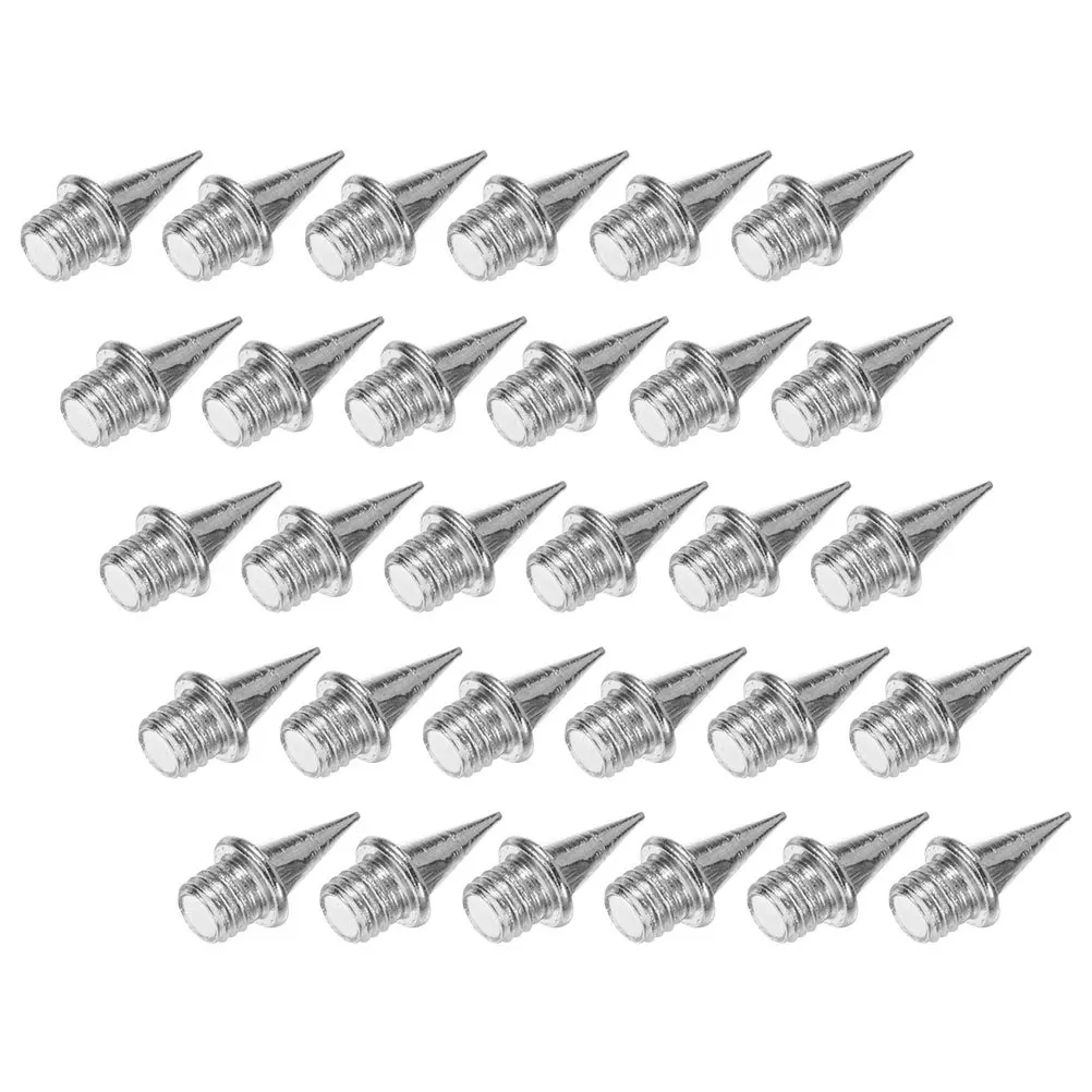 30Pcs Metal Track Spikes Steel Replacement for Sprinting Running Shoes Athletics Spike Shoes Stable Grip Track Spikes Sprinting 
30Pcs Metal Track Spikes Steel Replacement for Sprinting Running Shoes Athletics Spike Shoes Stable Grip Track Spikes Sprinting
