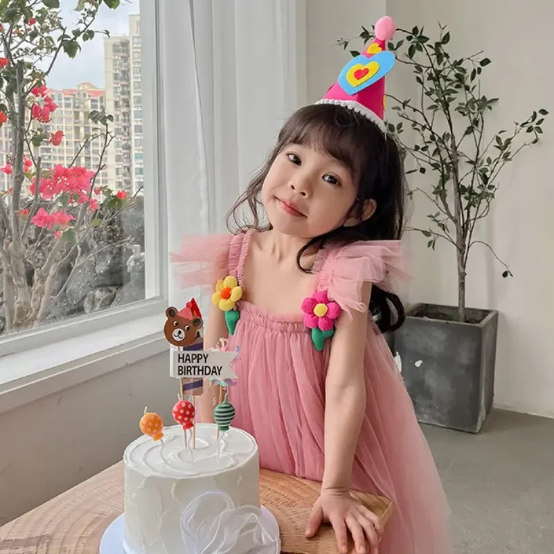 Girl Birthday Fairy Dress 2024 Lace Cotton Princess Dresses Girls Sweet 3D Flower/Butterfly Wing Cute Outfits Baby Girl Vestidos
Girl Birthday Fairy Dress 2024 Lace Cotton Princess Dresses Girls Sweet 3D Flower/Butterfly Wing Cute Outfits Baby Girl Vestidos